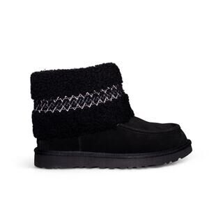 UGG Mini Braid Boots Women's in black. Size 6. NWOB